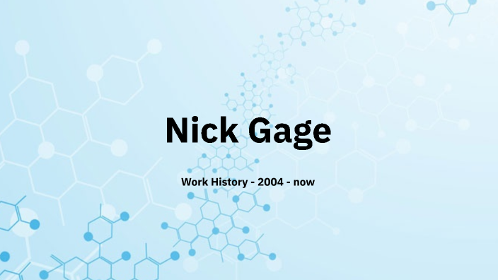 My work history by Nick Gage on Prezi
