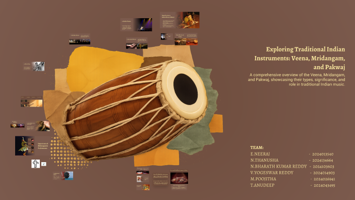 Pathigam Instrument Exploring Traditional Indian Instruments: Veena, Mridangam, and Pakwaj ...