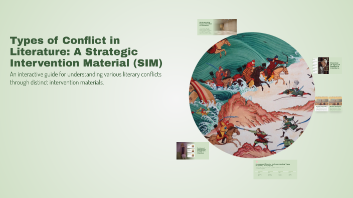 Types of Conflict in Literature: A Strategic Intervention Material (SIM ...