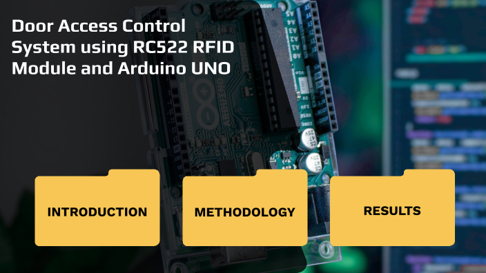 Door Access Control System using RC522 RFID Module and Arduino UNO by ...