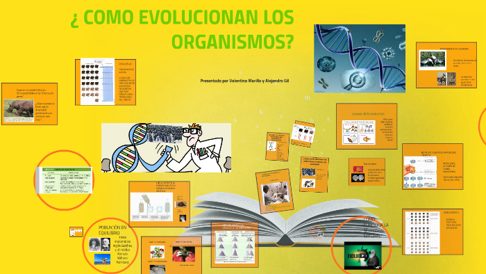 ¿ COMO EVOLUCIONAN LOS ORGANISMOS by valentina murillo gomez on Prezi