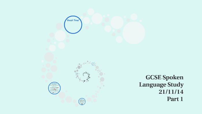 Spoken Language Study by on Prezi