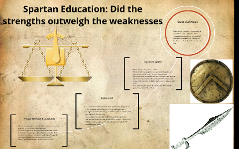 weaknesses strengths education spartan outweigh did