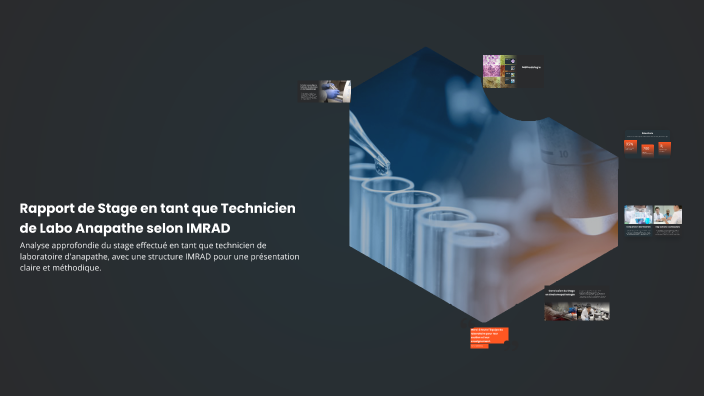 Anapathe Rapport de Stage en tant que Technicien de Labo Anapathe selon IMRAD by ...