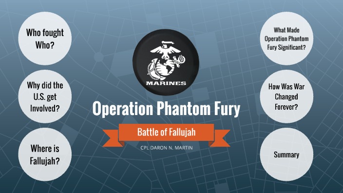 operation phantom fury bridges map