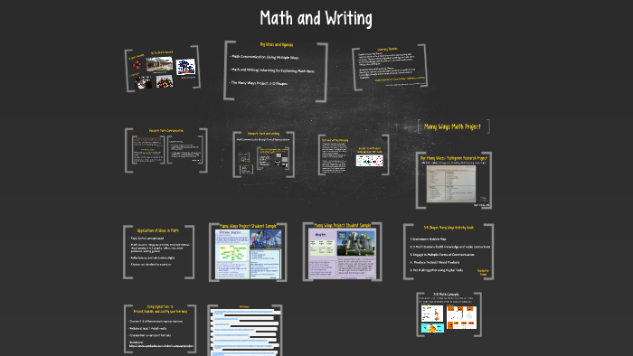 Math and Writing: The Multigenre-Project by on Prezi