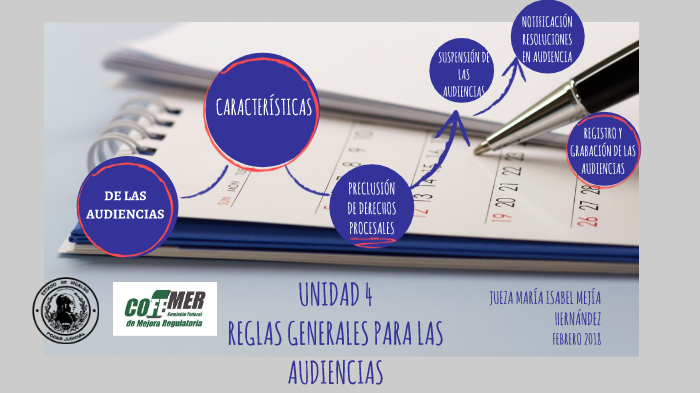 Reglas Generales Para Las Audiencias. Juicio Oral Mercantil By ROCIO ...