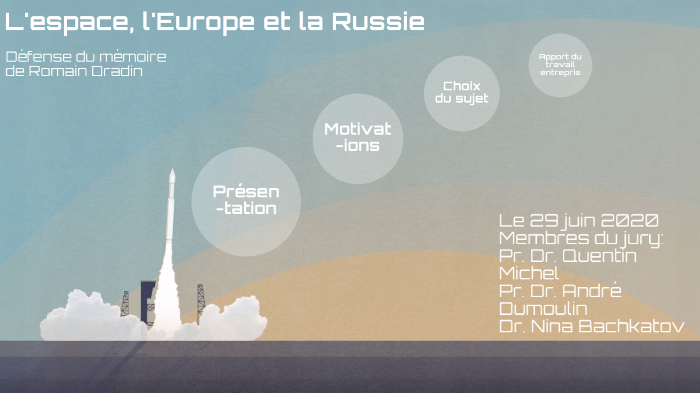 Présentation défense mémoire by Romain Dradin on Prezi