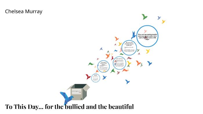 To This Day... for the bullied and the beautiful by chelsea murray on Prezi