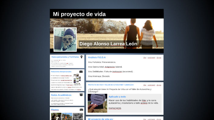 Mi proyecto de vida by Diego León on Prezi