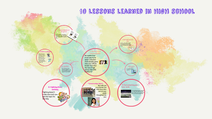 10 Lessons learned in high school by Alize Janie on Prezi
