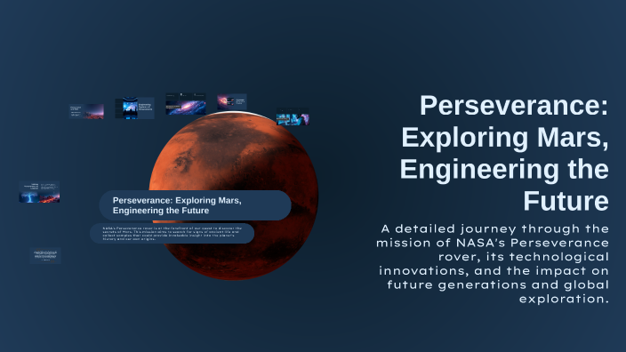Perseverance: Exploring Mars, Engineering the Future by Akil Mhanna on ...