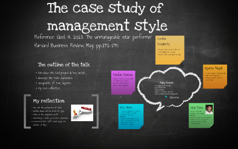 the unmanageable star performer case study solution pdf