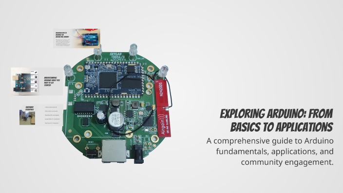 Arduino Qai Application Example Exploring Arduino: From Basics to Applications by quan doan on Prezi