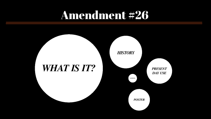 amendment 26 pictures
