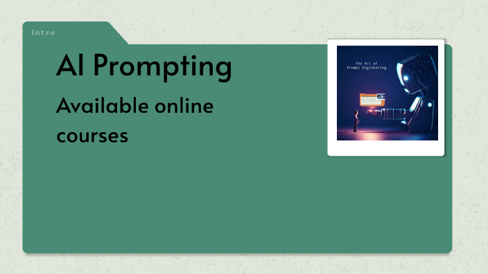Available online courses by Lily Xie on Prezi
