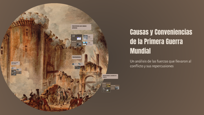 Causas y Conveniencias de la Primera Guerra Mundial by Tiziana Cardozo ...