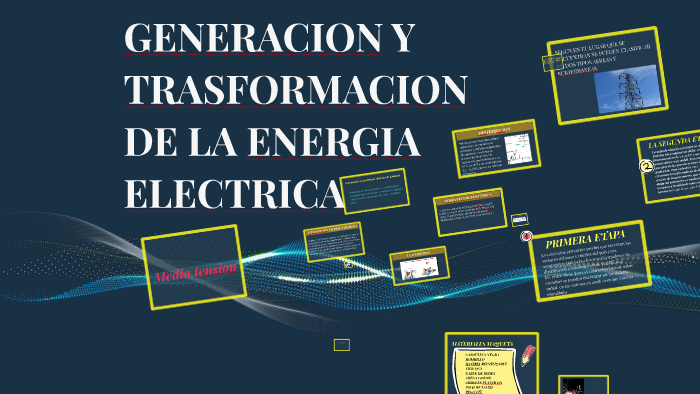 GENERACION Y TRASFORMACION DE LA ENERGIA ELECTRICA by adriana quitian