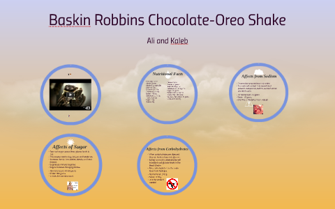 Baskin Robbins Chocolate-Oreo Shake by Ali Rahimi on Prezi
