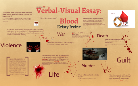 visual verbal essay examples