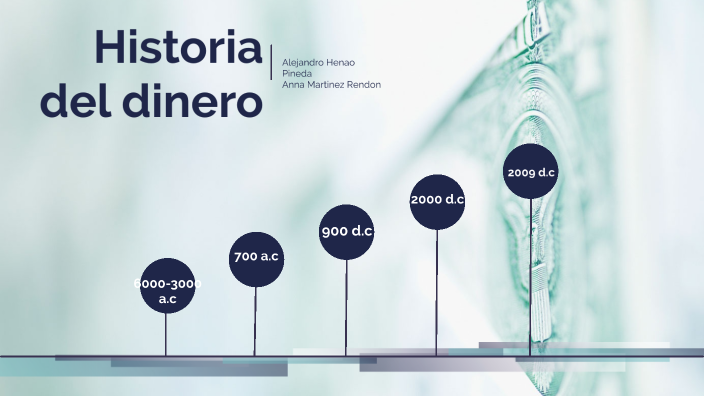 La historia del dinero by ANNA MARTINEZ RENDON on Prezi