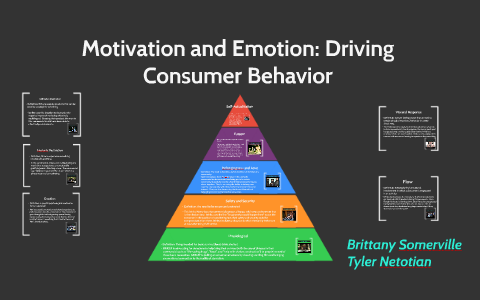 Motivation And Emotion: Driving Consumer Behavior By Brittany ...