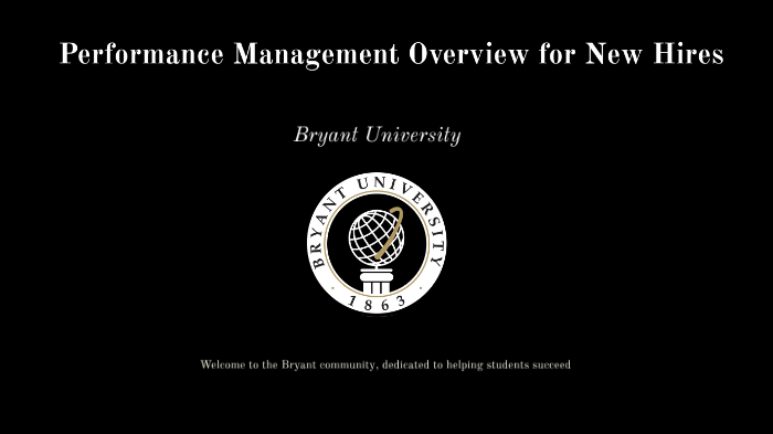 Performance Management Overview by Human Resources on Prezi