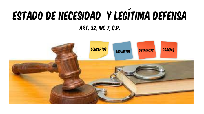 ESTADO DE NECESIDAD Y LEGÍTIMA DEFENSA by KELLY CANTILLO on Prezi