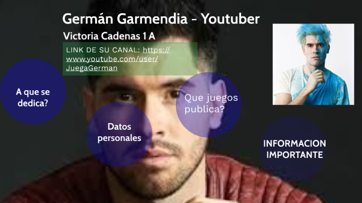 Cadenas 1 A German Garmendia Youtuber By Victoria Cadenas - juegagerman roblox youtube