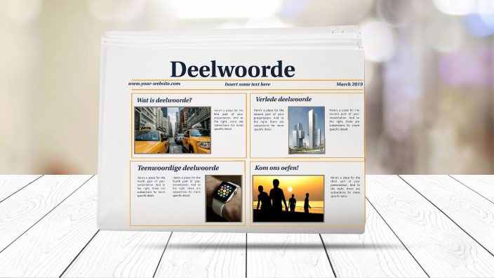 What Is Deelwoorde