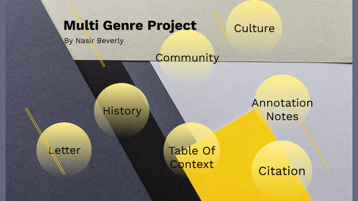 Multi Genre Project by Nasir Beverly on Prezi