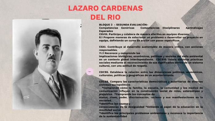 LAZARO CARDENAS DEL RIO by DULCE ARLET GONZALEZ on Prezi