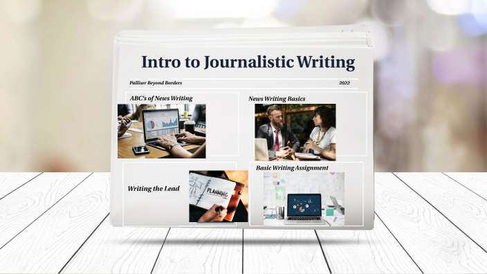 journalistic essay intro