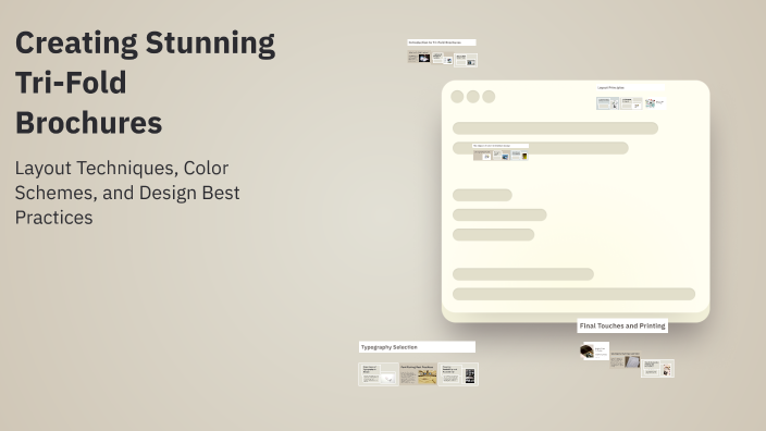 Creating Stunning Tri-Fold Brochures by Nisi on Prezi