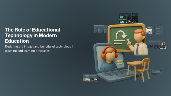 The Role of Educational Technology in Modern Education by Dibendu Dolai ...