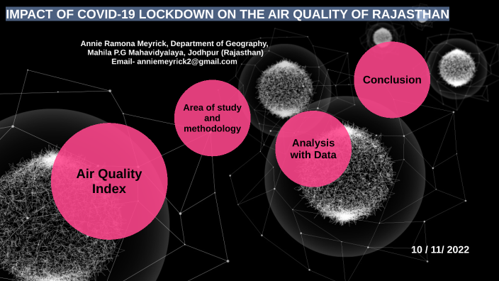 IMPACT OF COVID-19 LOCKDOWN ON THE AIR QUALITY OF RAJASTHAN by King ...