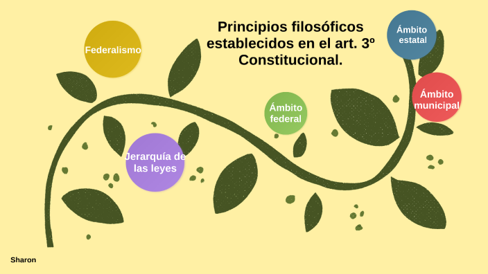 Principios filosóficos establecidos en el art. 3º Constitucional. by