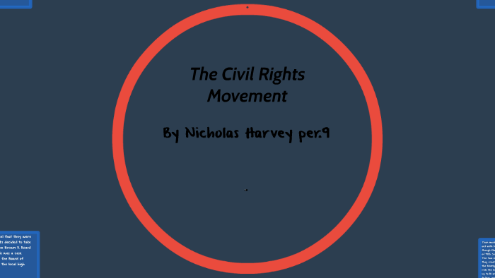 The Civil Rights Movement by nicholas harvey on Prezi