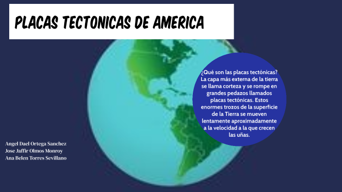 placas tectónicas de america by ana torres on Prezi