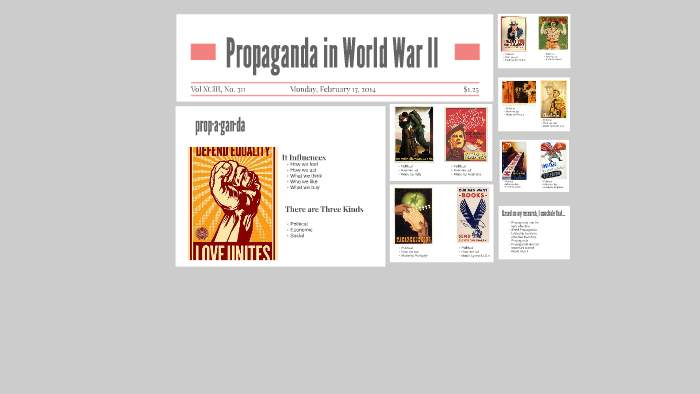 Propaganda in World War II by K Kibler on Prezi