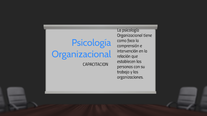 Psicología Organizacional by Constanza Ríos on Prezi