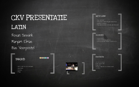 CKV PRESENTATIE by Bas Voorpostel on Prezi