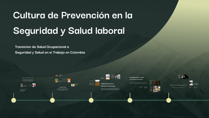 Cultura de Prevención en la Seguridad y Salud laboral by Mauricio ...
