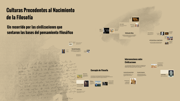 Culturas Precedentes al Nacimiento de la Filosofía by Luis Enrique