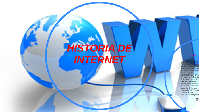 HISTORIA DE INTERNET by david castro on Prezi