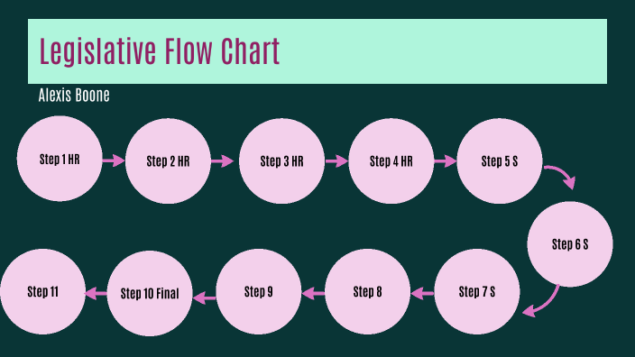 Legislative Flow Chart By Alexis Boone