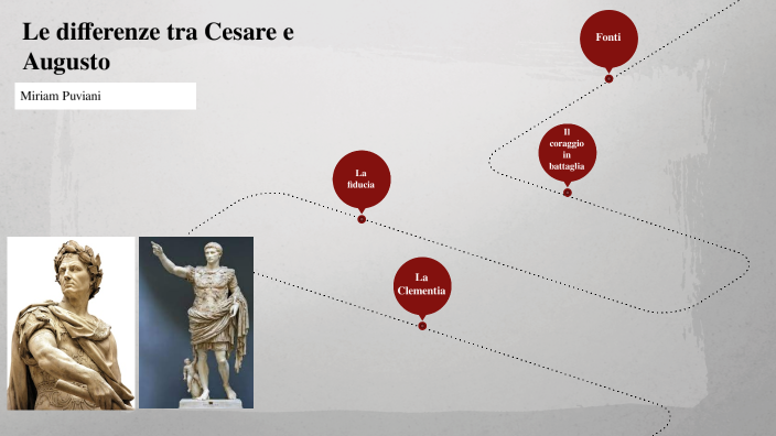Differenza Tra Augusto E Cesare