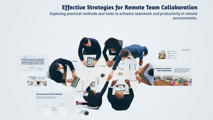 Effective Strategies for Remote Team Collaboration by Trampus Willis on ...