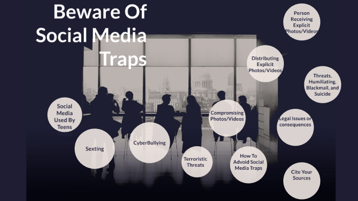 Beware Of Social Media Traps By Kahlil Billingslea On Prezi