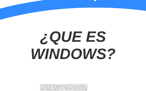 Msw Windows Microsoft Windows (conocido generalmente como Windows o MS W by Vanessa ...
